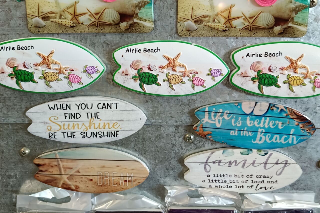 Souveniers in Hülle und Fülle