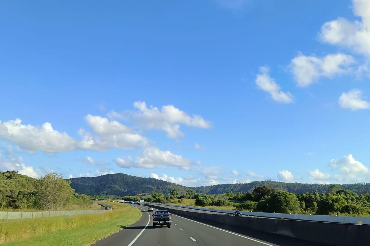 on the road again, heute 620 km