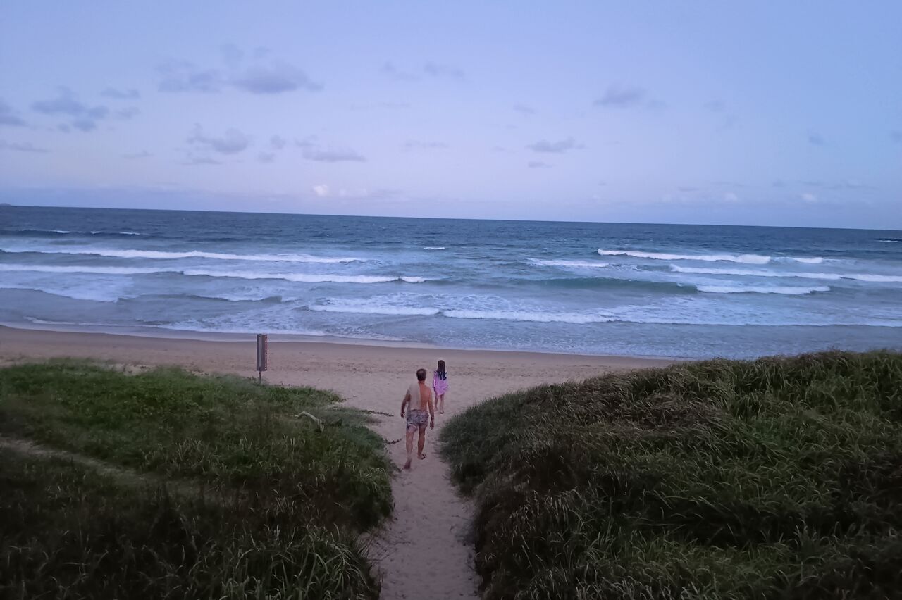 dann haben wir doch noch den Strand gefunden und sind kurz reingehopst