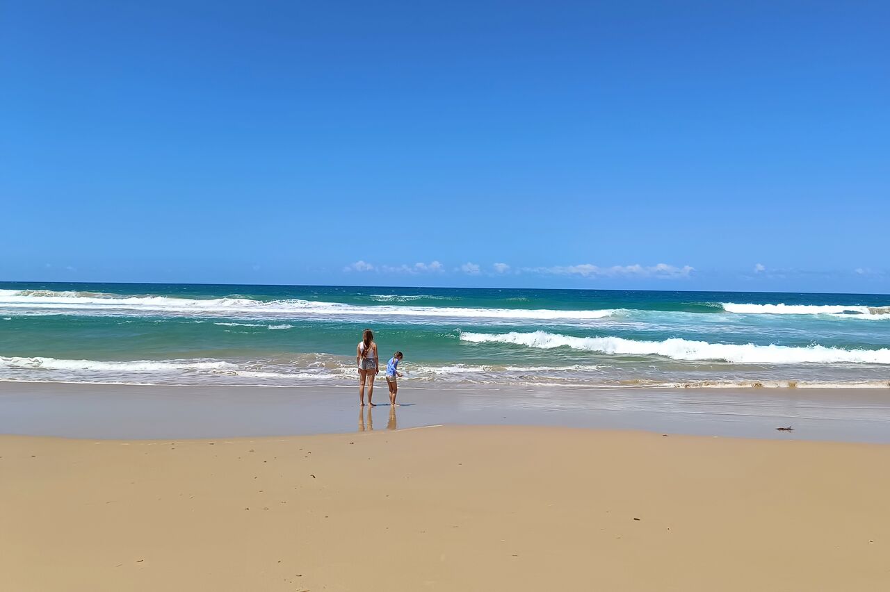 auch hier wieder: toller Pazifikstrand