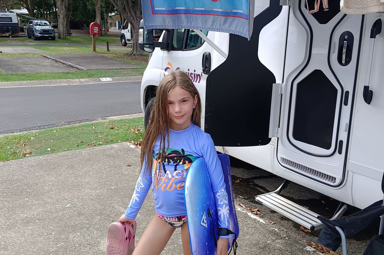 Surfmodel Nummer eins ist startklar