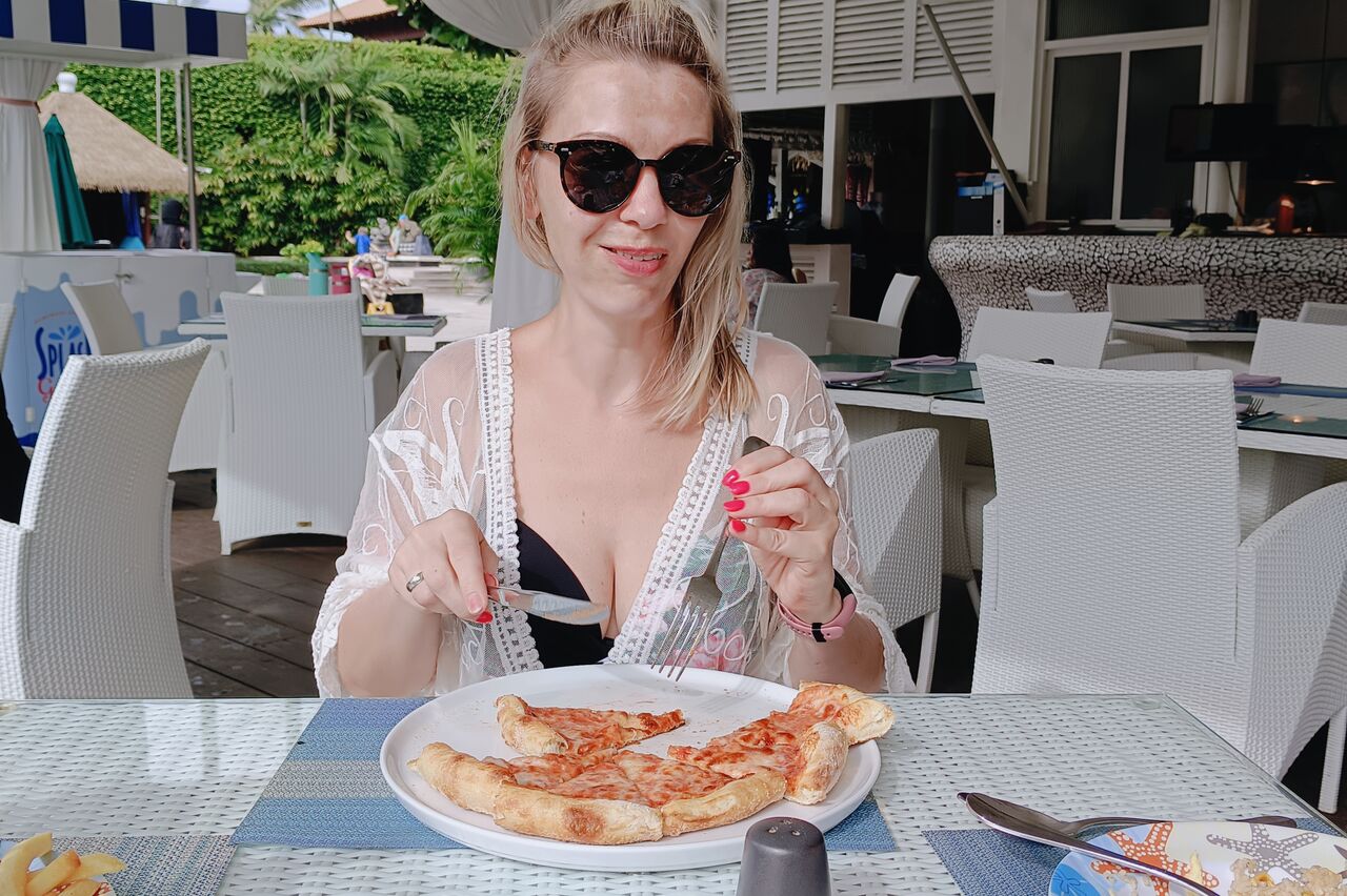 Mama und die italienische Küche ;)