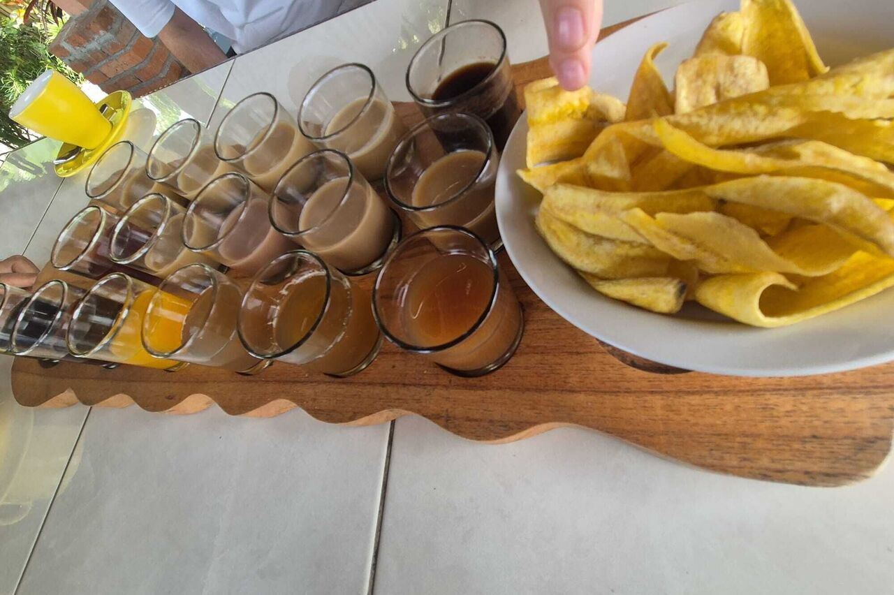Kaffee und Teeverkostung, genauso lecker wie abenteuerlich