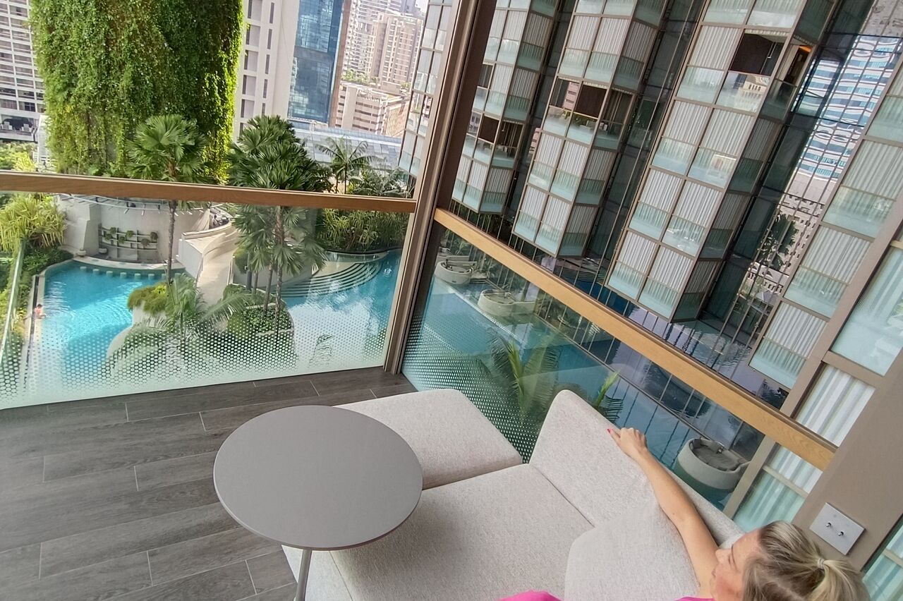 unser kleiner Balkon wird schnell zum Lieblingsplatz