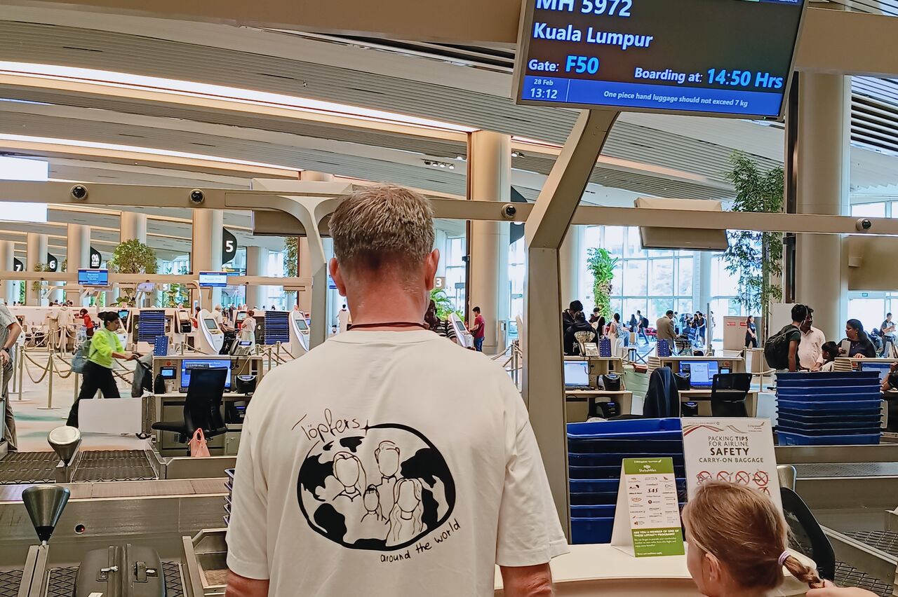 Tschüssi Singapur,es war ein Mega-Erlebnis