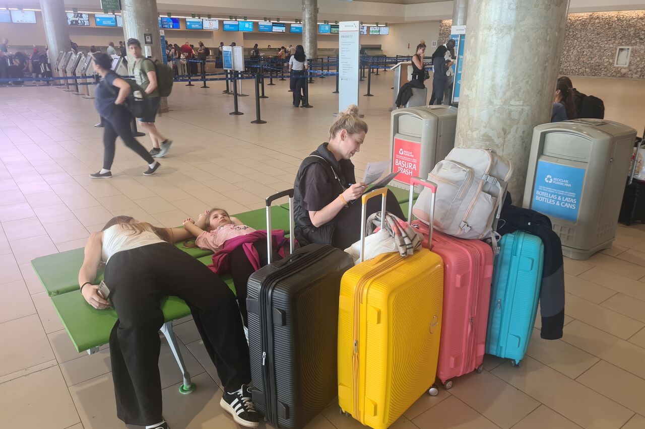 Die Befürchtung wird zur Realität, der Flug ist wech.