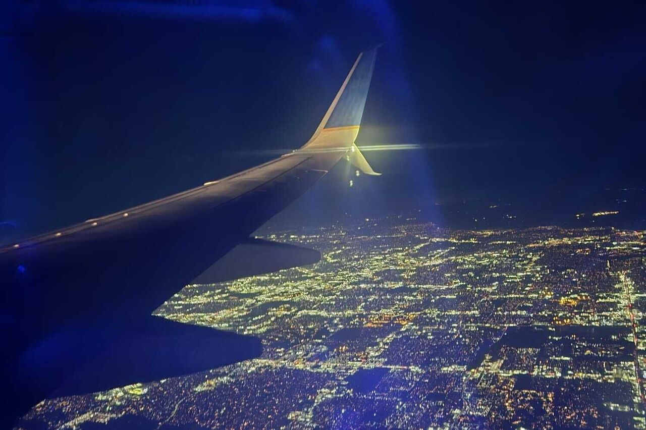 Landeanflug auf Housten