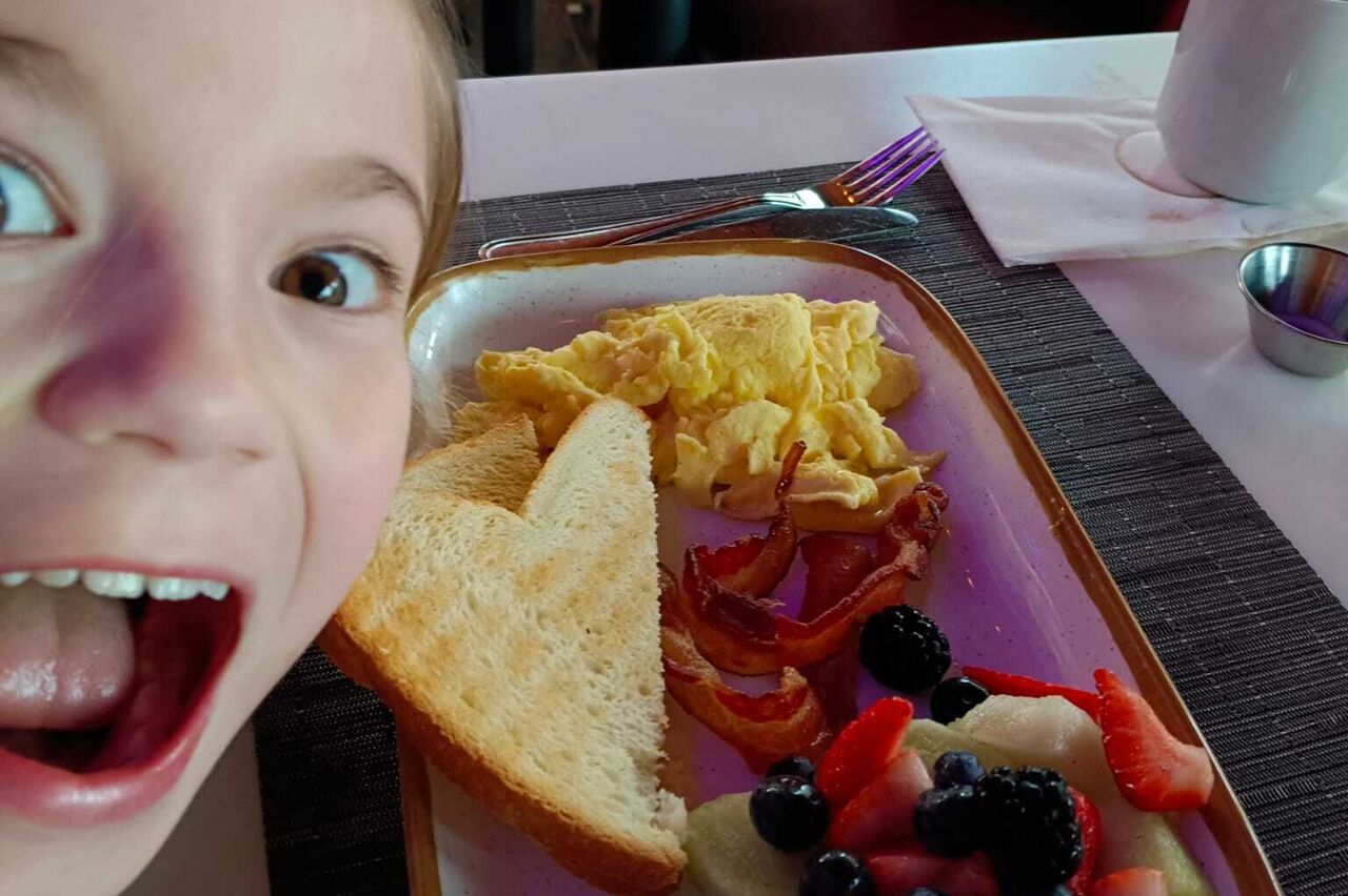 gutes Frühstück und der Tag kann kommen