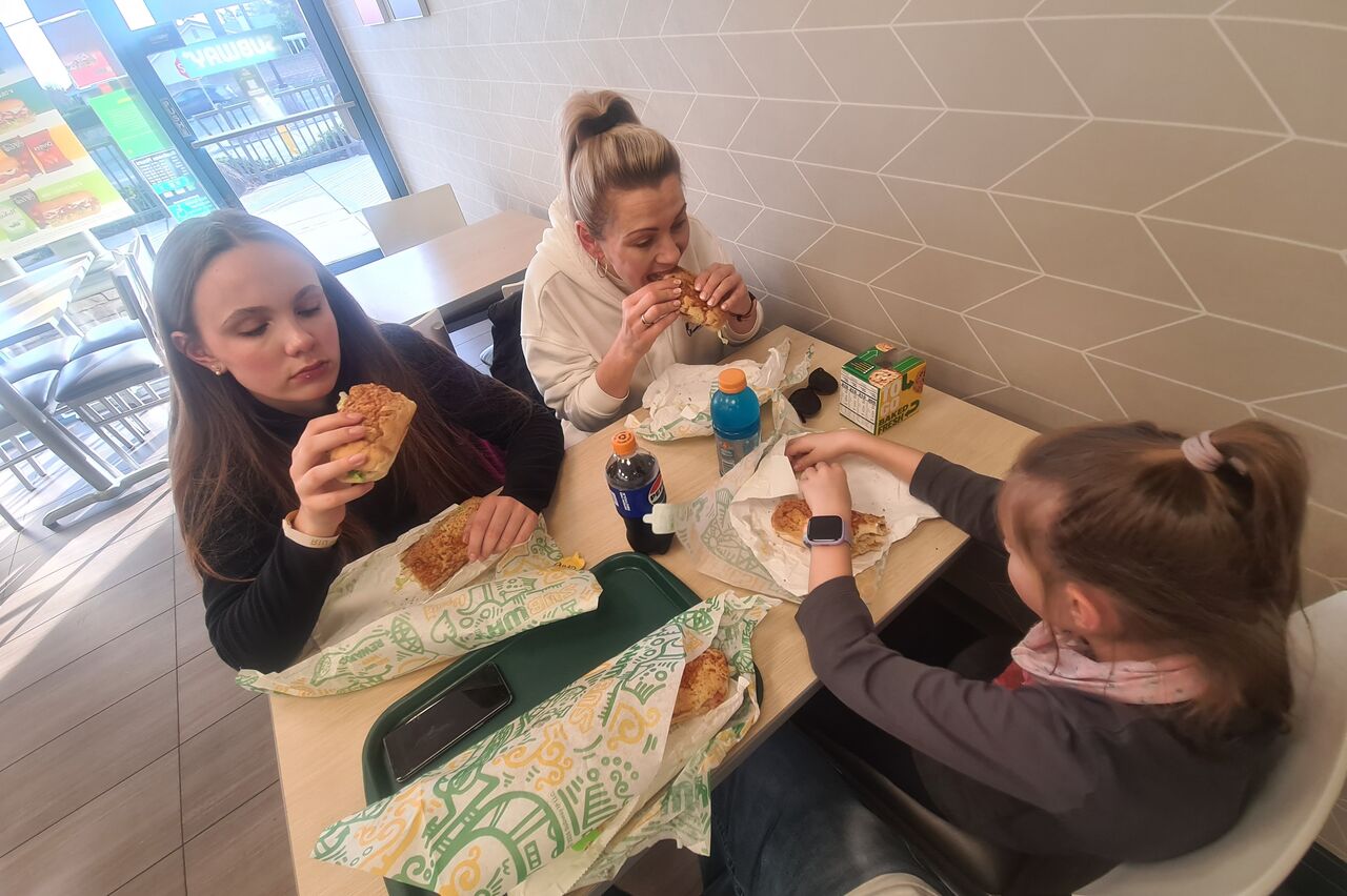 Stärkung zwischendurch bei subway