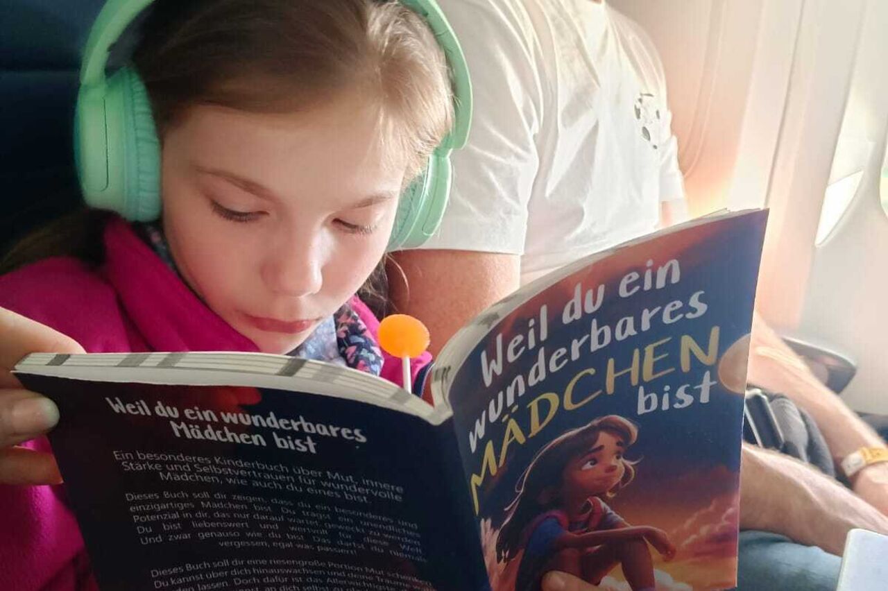 die kleine Maus ist schon Profiflieger