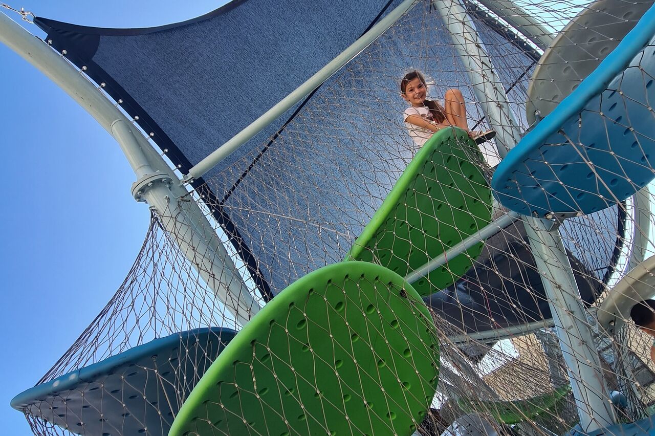 endlich mal einen Spielplatz gefunden