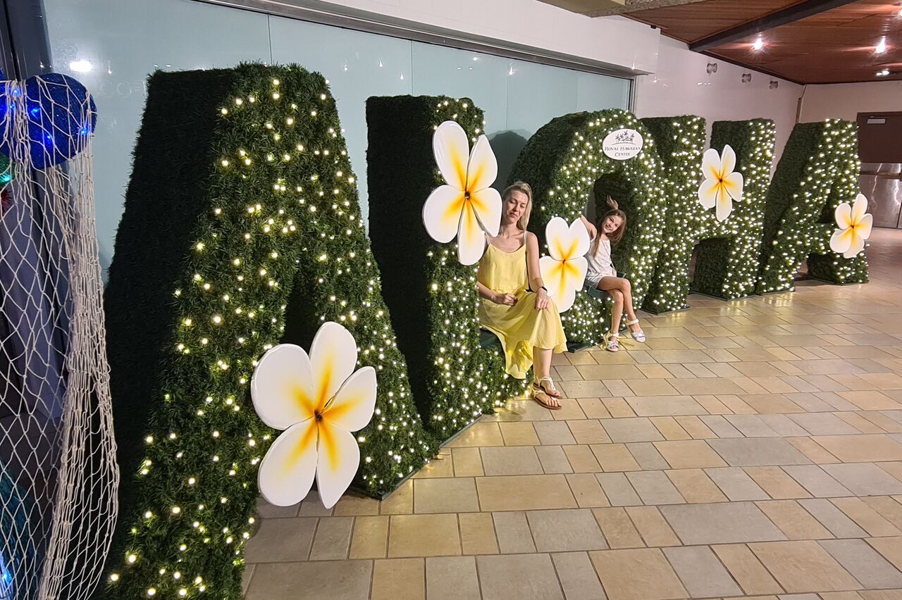 ALOHA = Hallo     Liebe Grüße an alle !