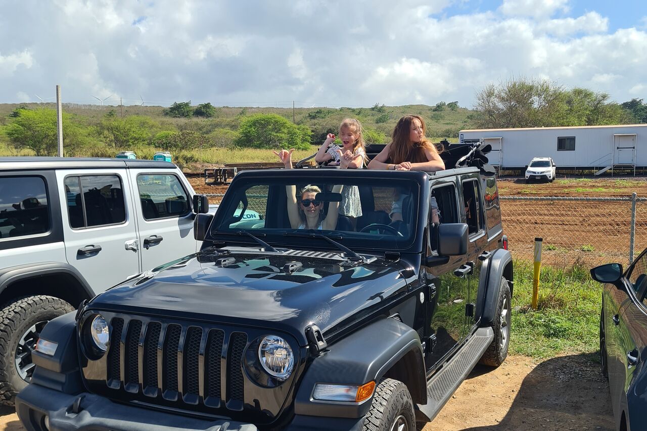 unser Mietauto in Honolulu - Jeep Wrangler Softtop