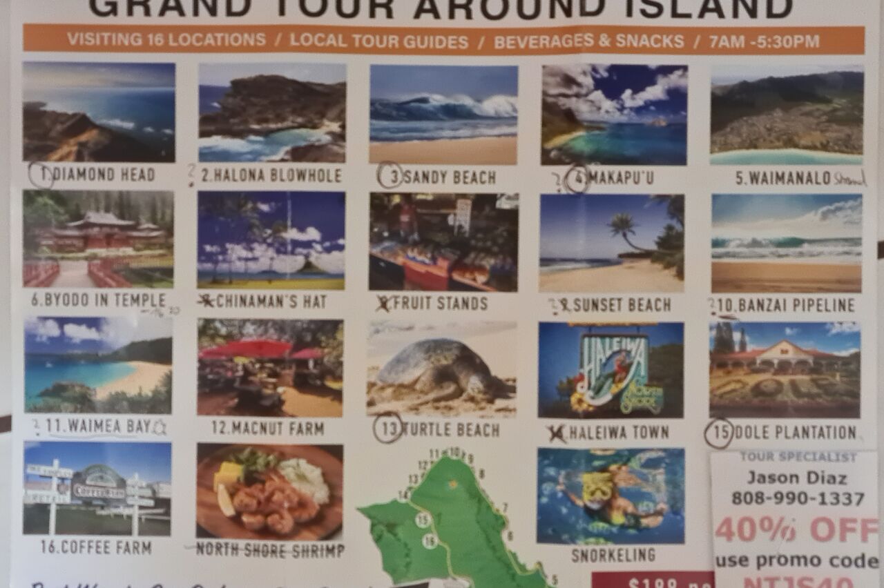 Tourplan ist fertig, adaptiert auf unsere Wünsche