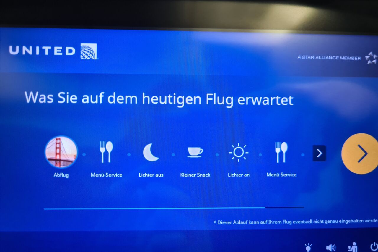das Programm steht für die nächsten 15 Stunden
