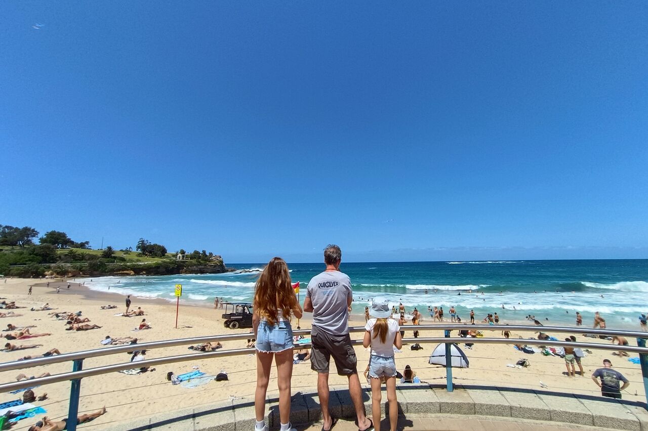 Tages-Haupt-Ziel :   Coogee Beach
