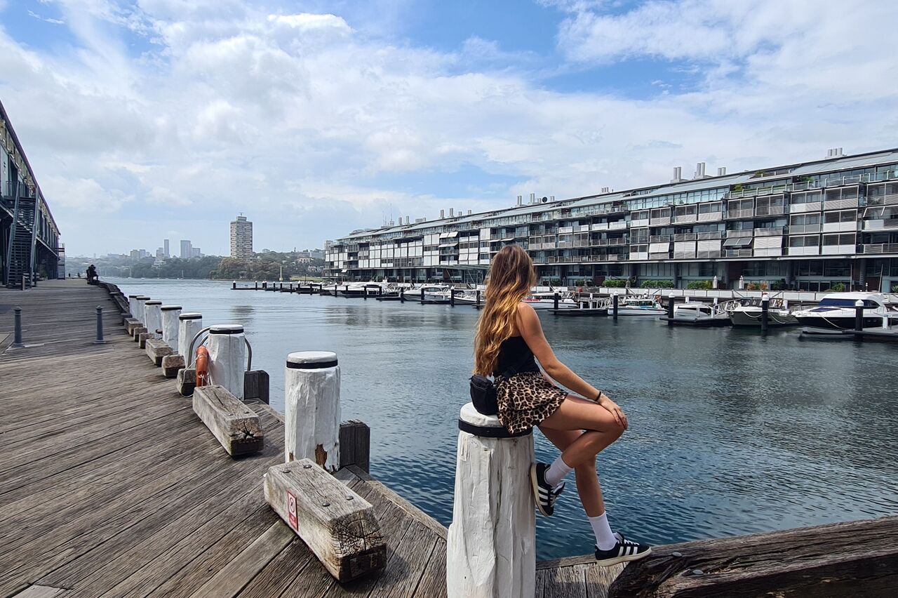 Pier 8, auf dem Pflock hab ich Polly auch vor 10 Jahren fotografiert