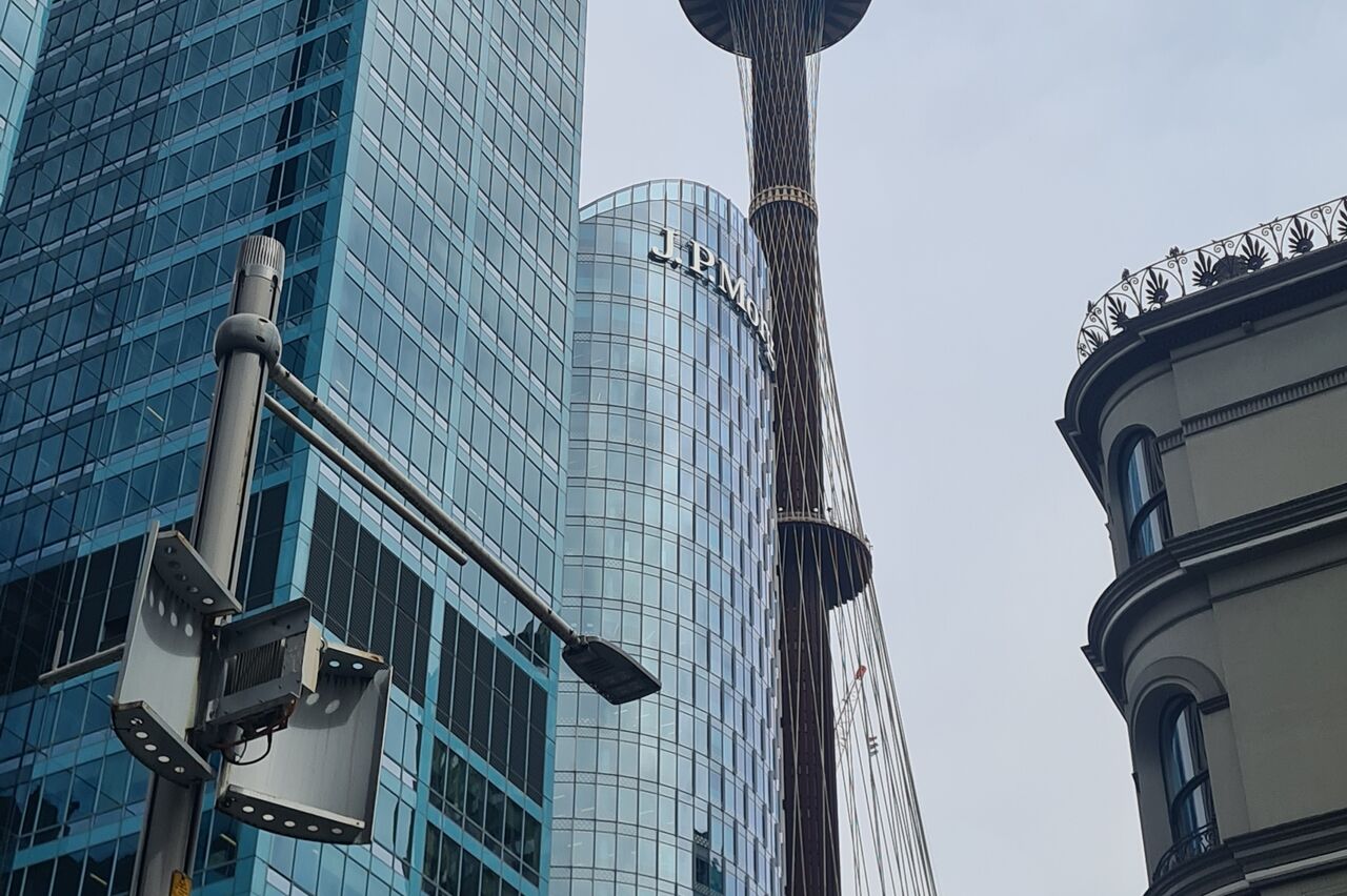 zurück in der city, den Turm haben wir gestern gar nicht gesehen..