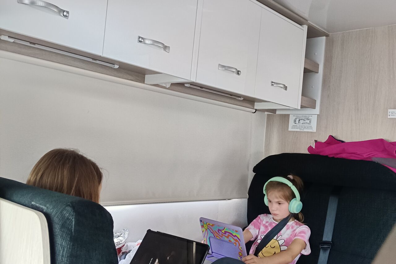 unterwegs im Passagierbereich