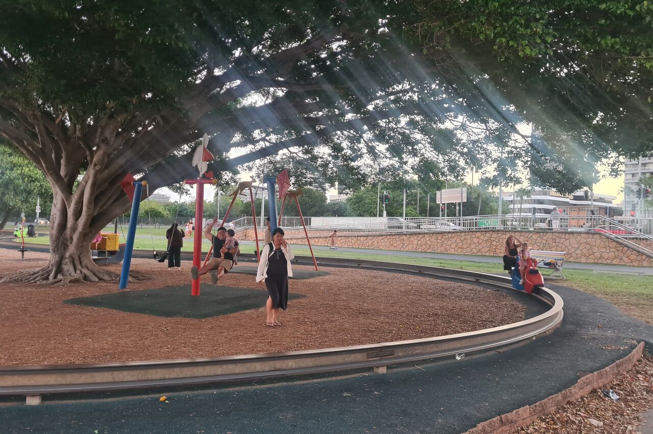 Riesenspielplatz gefunden