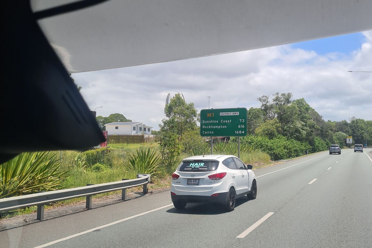 ..sind ja nur noch n paar km bis Cairns