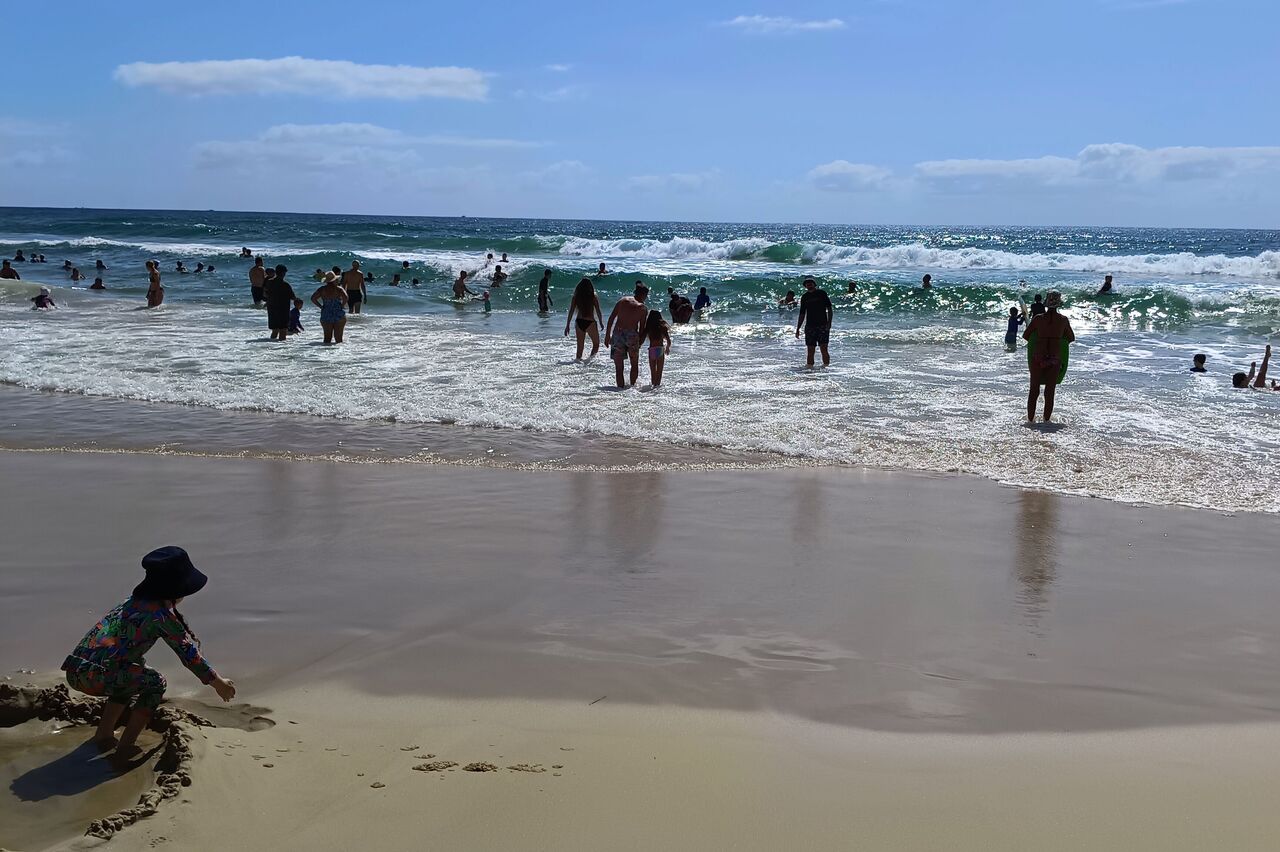und ab ins Meer